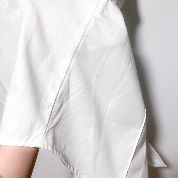 3 FOR $15 Mens uniform short sleeve shirt button down L White - Picture 12 of 13